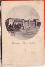 CARTOLINA  MONCALIERI  FP   VIAGGIATA  1909 CASTELLO PARTICOLARE   OCCASIONE