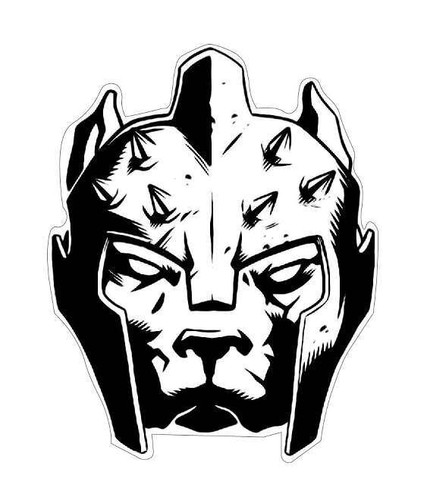 Adesivo gladiatore dog sticker - dog,