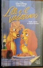 Vhs Lilli e il Vagabondo Walt Disney Home Video Cartoni animati