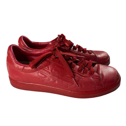 Emporio armani ea7 red - armani, leather