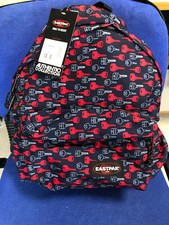  EASTPAK ZAINO RAGAZZO/A con chiavi rosso e blu NUOVO CON ETICHETTA 