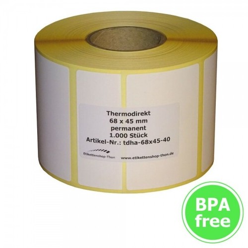 Thermoetiketten per bizerba - thermoetiketten,