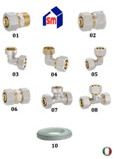 RACCORDO IN OTTONE X TUBO