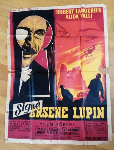 Signe arsene lupin affiche - arsene,