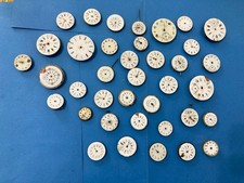 LOTTO DI  VECCHI OROLOGI DA TASCA VARI PER RICAMBI POCKET WATCH TO RESTORE.