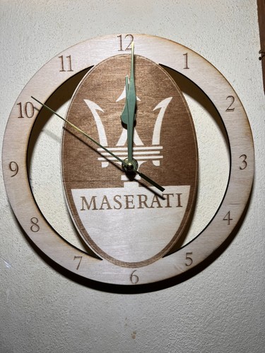 Orologio parete maserati in - parete,