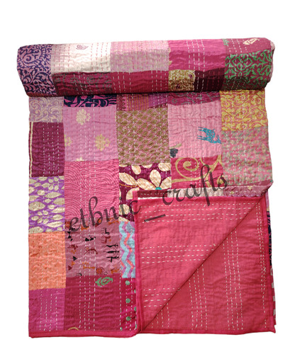 Trapunta patchwork boema