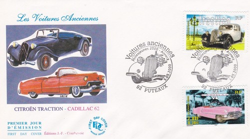 Francia 2000 fdc auto - 2000,
