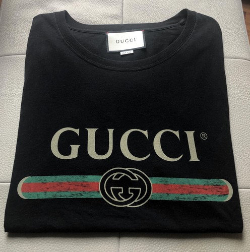 Gucci shirt nera di design - t-shirt,
