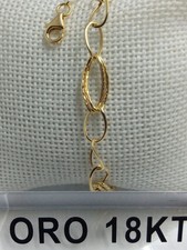 Bracciale in oro giallo 750 18