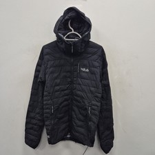 Piumino leggero nero Rab Infinity microlight goretex puffer giacca piccolo