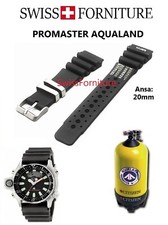 CINTURINO TIPO CITIZEN ACQUALAND 20mm PROMASTER  GOMMA scala N.D -SwissForniture
