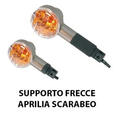 Supporti indicatori di direzione Ant + Post Aprilia Scarabeo con istruzioni