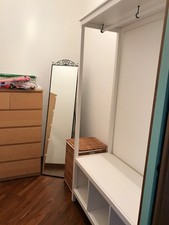 guardaroba a vista bianco Ikea