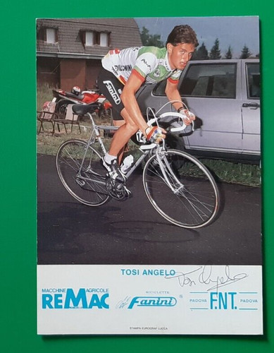 Cyclisme carte cycliste tosi - cyclisme,