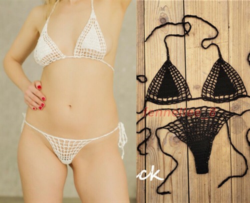 Uncinetto perizoma bikini - uncinetto,