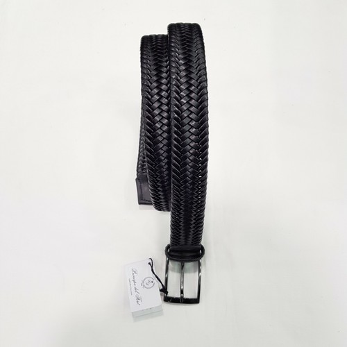 Cintura uomo pelle - pelle, intrecciata