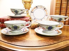 Set tazze piattini faenza - 4,