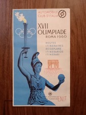ROMA 1960 XVII OLIMPIADE OLIMPIADI ROTTE ITINERARI ACI ENIT 