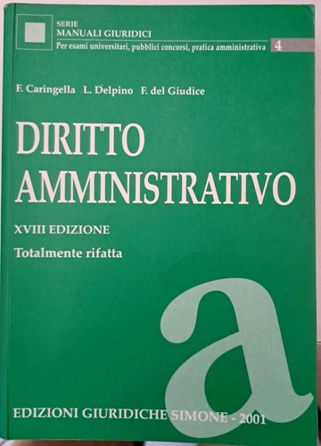 Diritto amministrativo - ,
