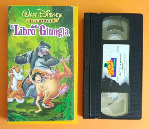 Vhs libro della giungla - vhs,