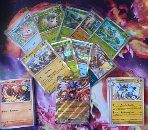 Lotto carte pokemon - lotto, 40