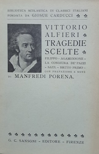 Vittorio alfieri tragedie - vittorio,