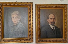 dipinto antico ritratto