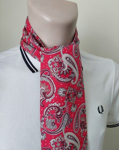 Sciarpa mod skinny rossa - sciarpa,