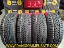 4 Gomme Usate 215/60 R16 PIRELLI Invernali Pneumatici Auto Battistrada 70% - 90%