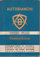 Autobianchi Bianchina - Catalogo parti di ricambio - Carrozzeria  2° Edizione