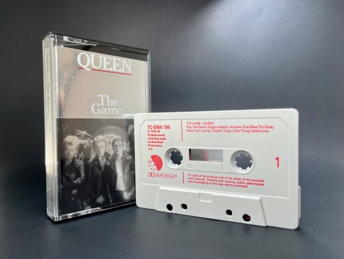 Queen the game cassette - queen,