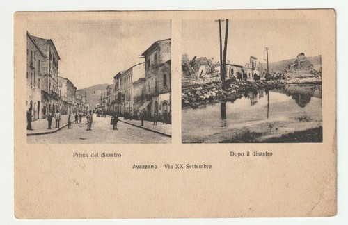 Avezzano aquila via - via, xx