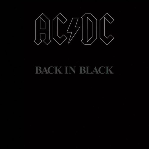 Back in black - back,