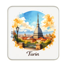 Turin, Italy Fridge Magnet
