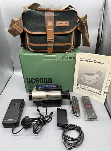 Videocamera canon uc6000 8mm - canon,