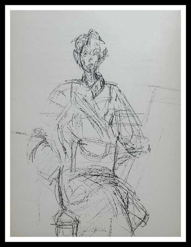 Alberto giacometti nu assis - nu,