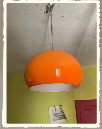 Lampada sospensione vintage - a,