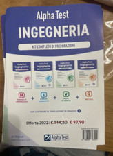 libro alpha test. Kit di preparazione ingegneria. 