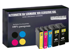 5 cartucce XXL per Lexmark 100