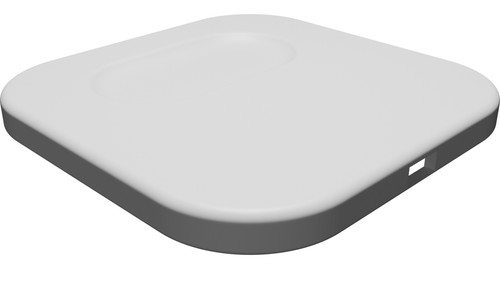 Custodia pad ricarica wireless - custodia,