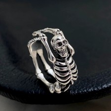 Anello scheletrico gotico