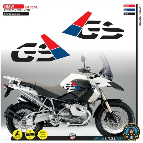 Adesivi fianco serbatoio - fianco, moto