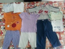LOTTO 39 STOCK 10 PEZZI ABBIGLIAMENTO NEONATA, BAMBINA, BIMBA 9-18 MESI 