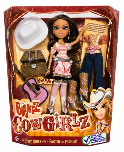 Bratz cowgirlz yasmin - doll, new