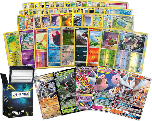 Lotto 100 carte pokemon - lotto,