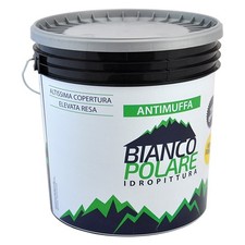 PITTURA AL QUARZO ACRILICO ANTIMUFFA lt 14  - BIANCO POLARE