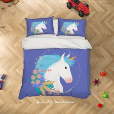 Set copripiumino 3D viola