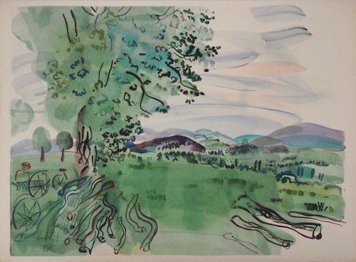 Raoul dufy vue - raoul, l’arbre