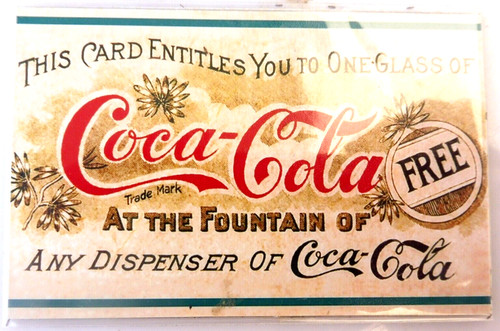 Coca cola magnet - coca,
